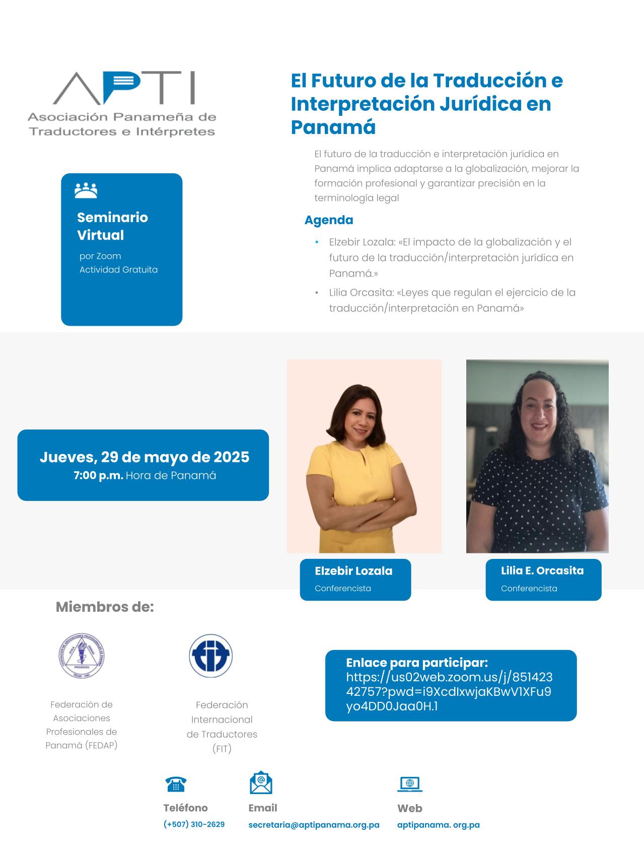  El futuro de la traducción e interpretación jurídica en Panamá